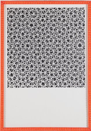 François Morellet (Cholet 1926 - 2016), “Composizione”.