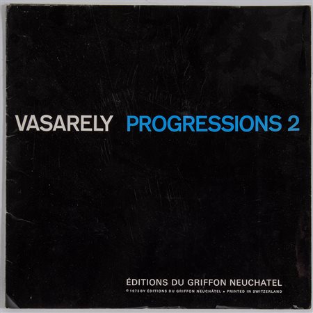 Victor Vasarely (Pécs 1906 - Parigi 1997), “Progressions 2”, 1973.