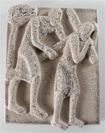 Carlo Zauli (Faenza 1926 - 2002), “Via Crucis”.