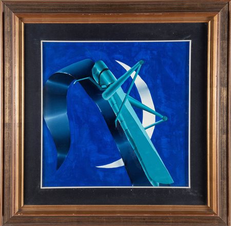 Aldo Turchiaro (Celico 1929), “La luna e il grillo”, 1971.