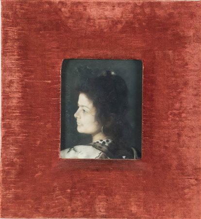 Carlo Legnani  (Pittore Bolognese del XIX secolo), “Ritratto di donna”, 1893.