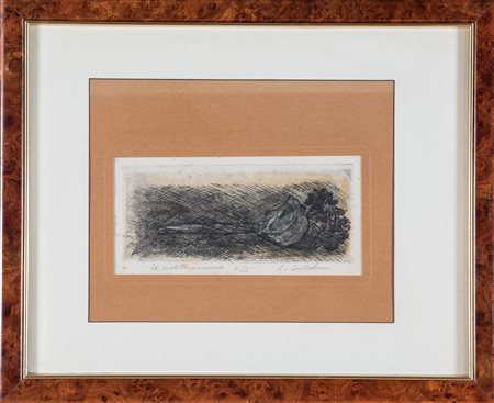 Luigi Bartolini (Cupramontana 1892 - Roma 1963), “Le violette mammole”.