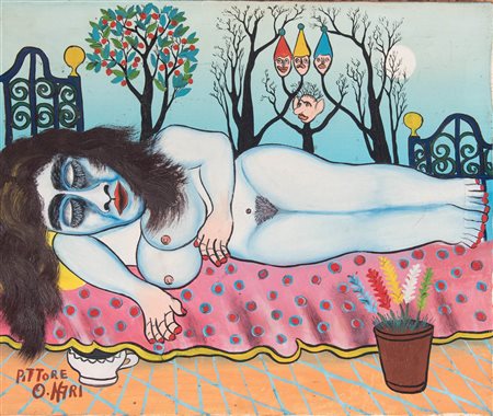 Ottaviano Nari (Montignoso 1925 - 2002), “L’incubo”, 1971.