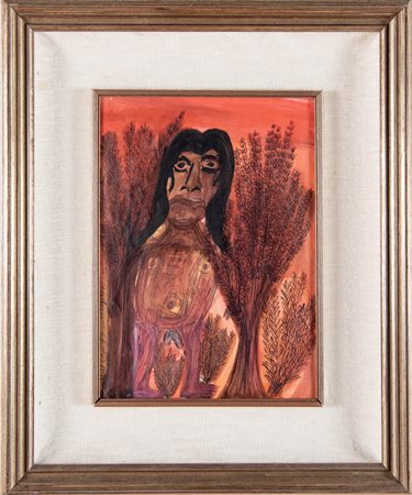 Artista Naif del XX secolo, “Figura”.