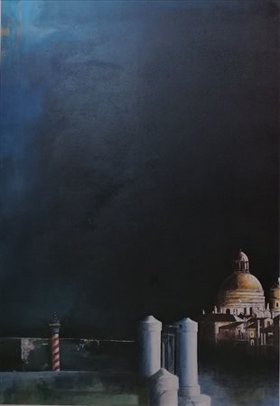 ADRIANO BRUNERI, Stupore sulla Giudecca-Venezia, 2017