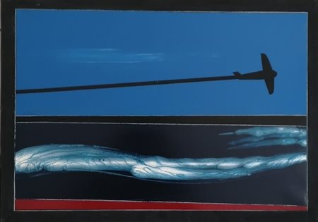 Franco Angeli “Orizzontale” ‘80