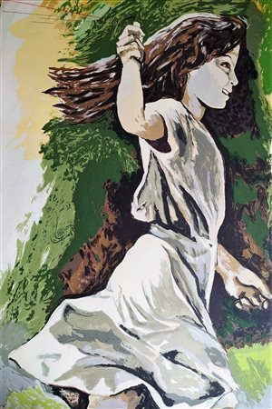 Renato Guttuso “Ragazza con aquilone”