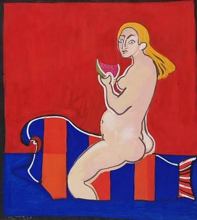 Josè Ortega “Mujer en el mar” 1973