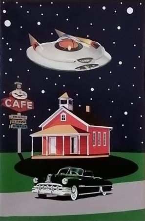 Giancarlo Montuschi “Notte al caffè”