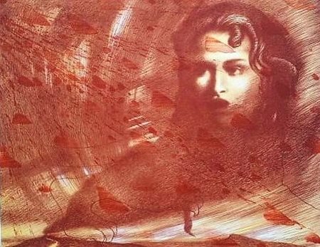 Omar Galliani “Senza titolo” 1987