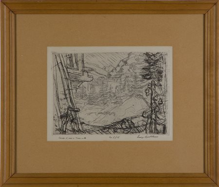 BARTOLINI LUIGI (1892 - 1963) - Campo di neve.