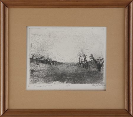 BARTOLINI LUIGI (1892 - 1963) - Il campo di grano.