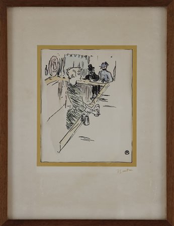 DE TOULOUSE-LAUTREC HENRI (1864 - 1901) - Senza titolo.