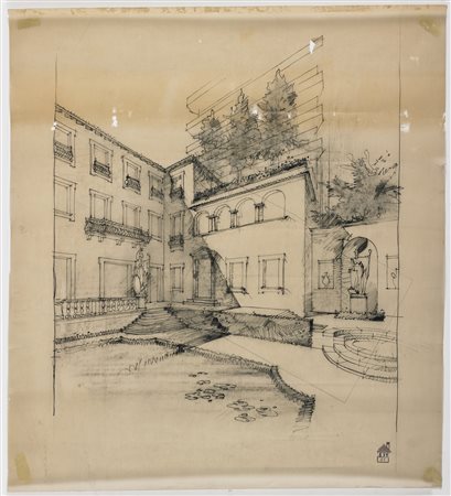 PORTALUPPI PIERO (1888 - 1967) - Casa Atellani, Milano.