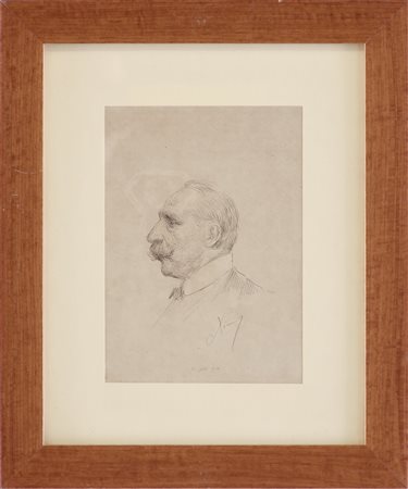 XIMENES  ETTORE (1855 - 1926) - Ritratto.