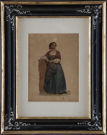 BANTI CRISTIANO (1824 - 1904) - Senza titolo.