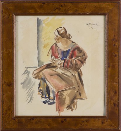 FUNI ACHILLE (1890 - 1972) - Senza Titolo.