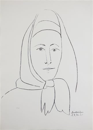 PICASSO PABLO (1881 - 1973) - Senza titolo.