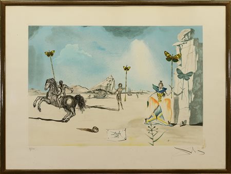 DALI' SALVADOR (1904 - 1989) - Senza titolo.
