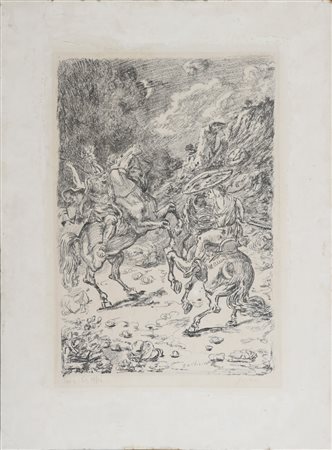 DE CHIRICO GIORGIO (1888 - 1978) - I Nictomachi.