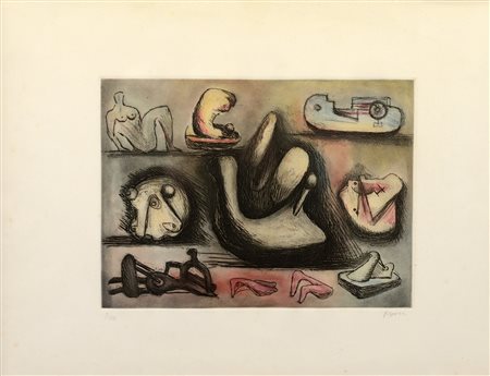 MOORE HENRY (1898 - 1986) - Senza titolo.