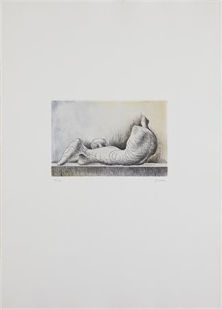 MOORE HENRY (1898 - 1986) - Heads, ideas for sculptures.