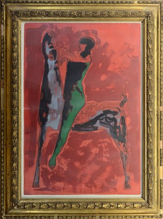 MARINI MARINO (1901 - 1980) - Grand Cavalier.
 .