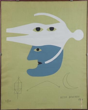 BRAUNER VICTOR (1903 - 1966) - L'attico.