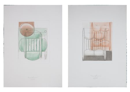 BONALUMI AGOSTINO (1935 - 2013) - Senza titolo.