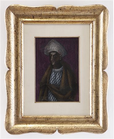 CAGLI CORRADO (1910 - 1976) - Religioso di colore.