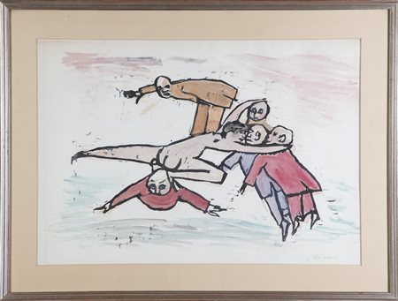 MACCARI MINO (1898 - 1989) - Senza titolo.