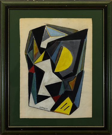 GALVANO ALBINO (1907 - 1991) - Senza titolo.