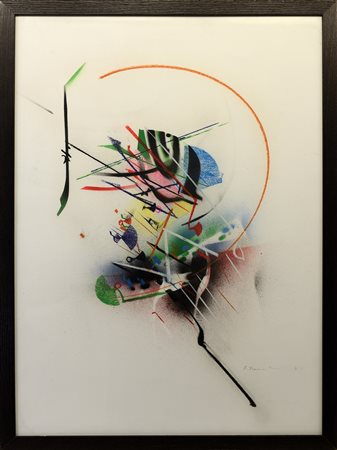 FRANCESCHINI EDOARDO (1928 - 2006) - Senza titolo.