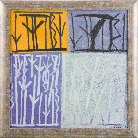 LICATA RICCARDO (1929 - 2014) - Composizione.