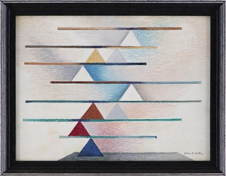 DELLE SITE MINO (1914 - 1996) - Bilico per Sette.