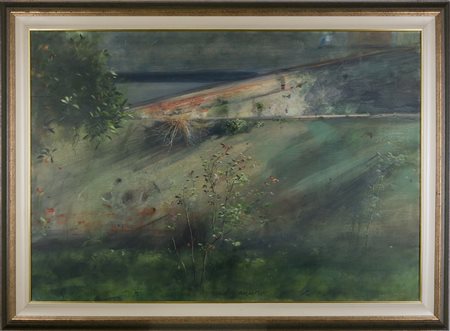 MADIAI MARIO (n. 1944) - Il muro e le rose.