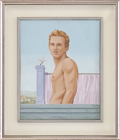 BERTOCCI CARLO (n. 1946) - Teatrino d'albicocca.