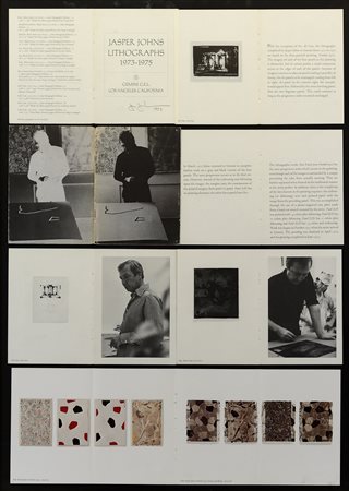 JOHNS JASPER (n. 1930) - Lithographs 1973-1975.