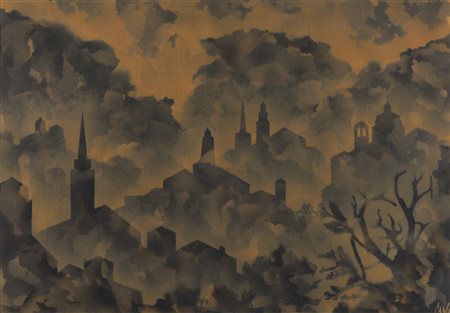 CORRAO CAGLI
Paesaggio Etneo, 1973