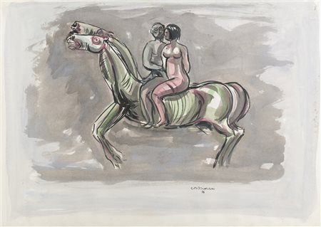 BRUNO CASSINARI 
Senza titolo, 1976