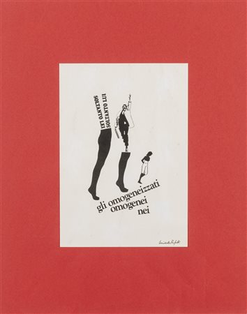 MICHELE PERFETTI
Poesia visiva n.1