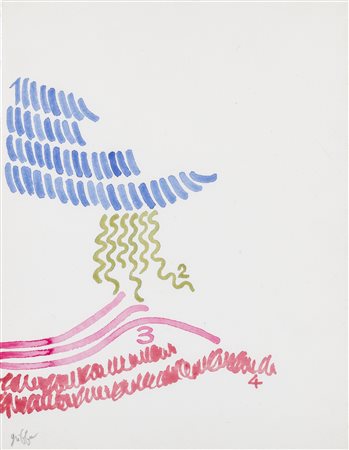 GIORGIO GRIFFA
Quattro segni, 2002-03