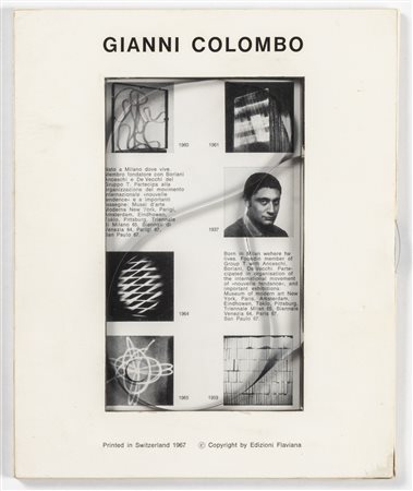 GIANNI COLOMBO
Struttura girevole, 1967