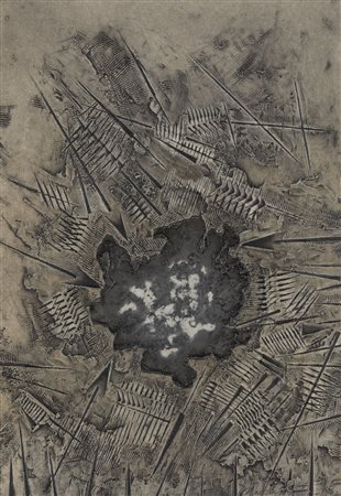 ARNALDO POMODORO
Il piombo fuso, 2002