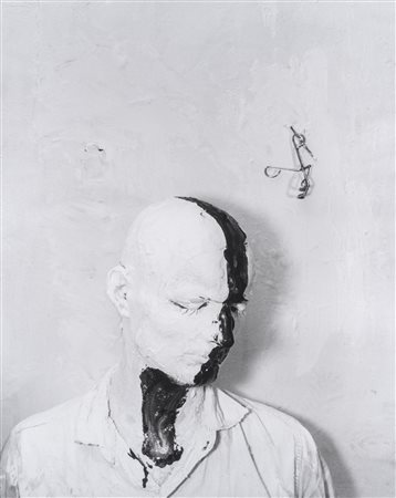 GÜNTER BRUS
Selbstbemalung II, 1964
