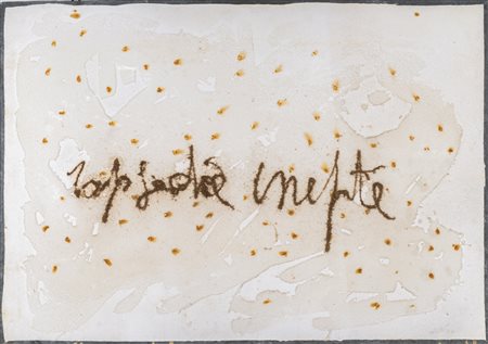 PIER PAOLO CALZOLARI
Rapsodie inepte, 1972