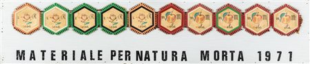 SARENCO
Materiale per natura morta, 1971