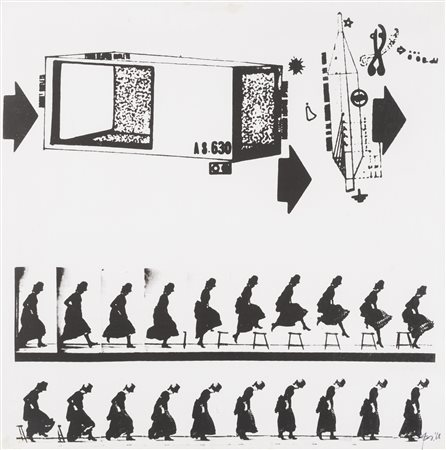 GIANNI EMILIO SIMONETTI 
Senza titolo, 1968 