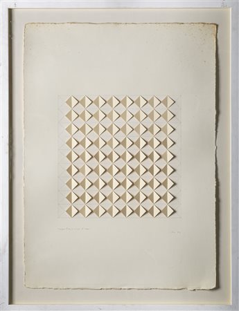 GIORGIO VILLA
Superficie, in chiave di rosa, 1982