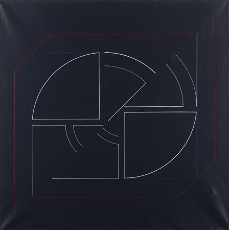 GIOVANNI CAMPUS
Struttura modulare in tensione, 1976